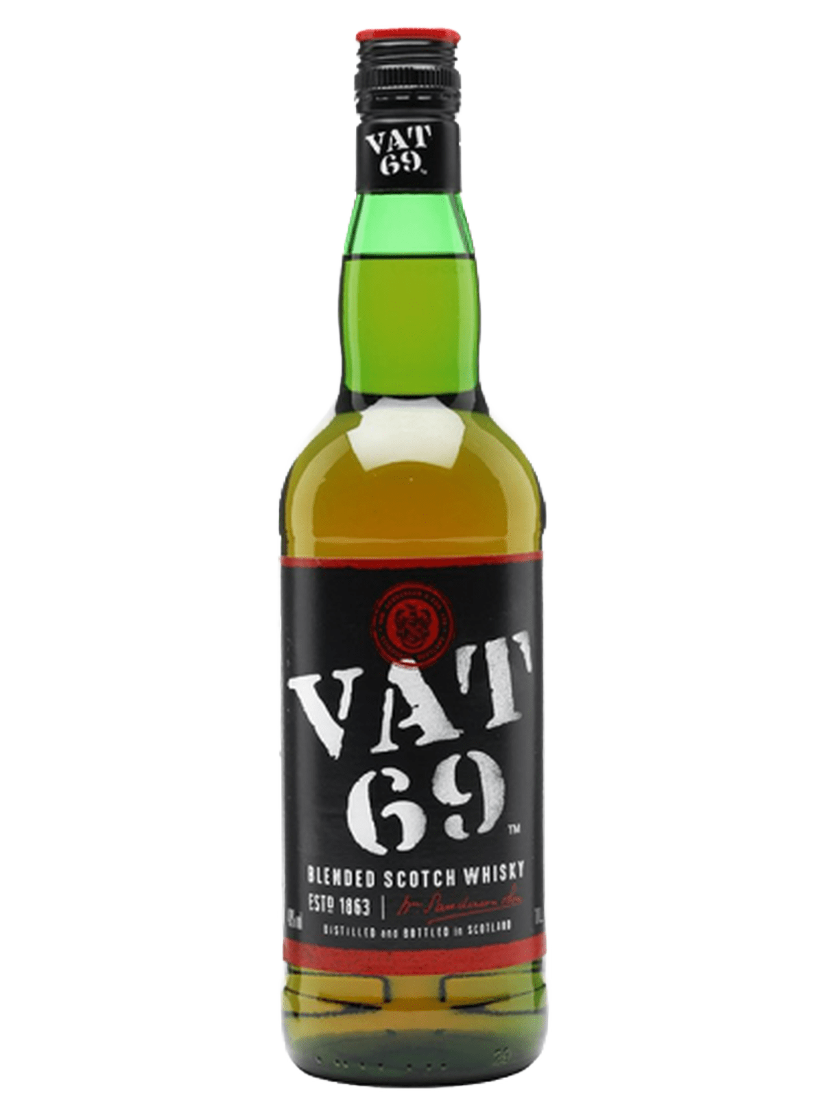 VAT 69 Blended Whisky - bottle