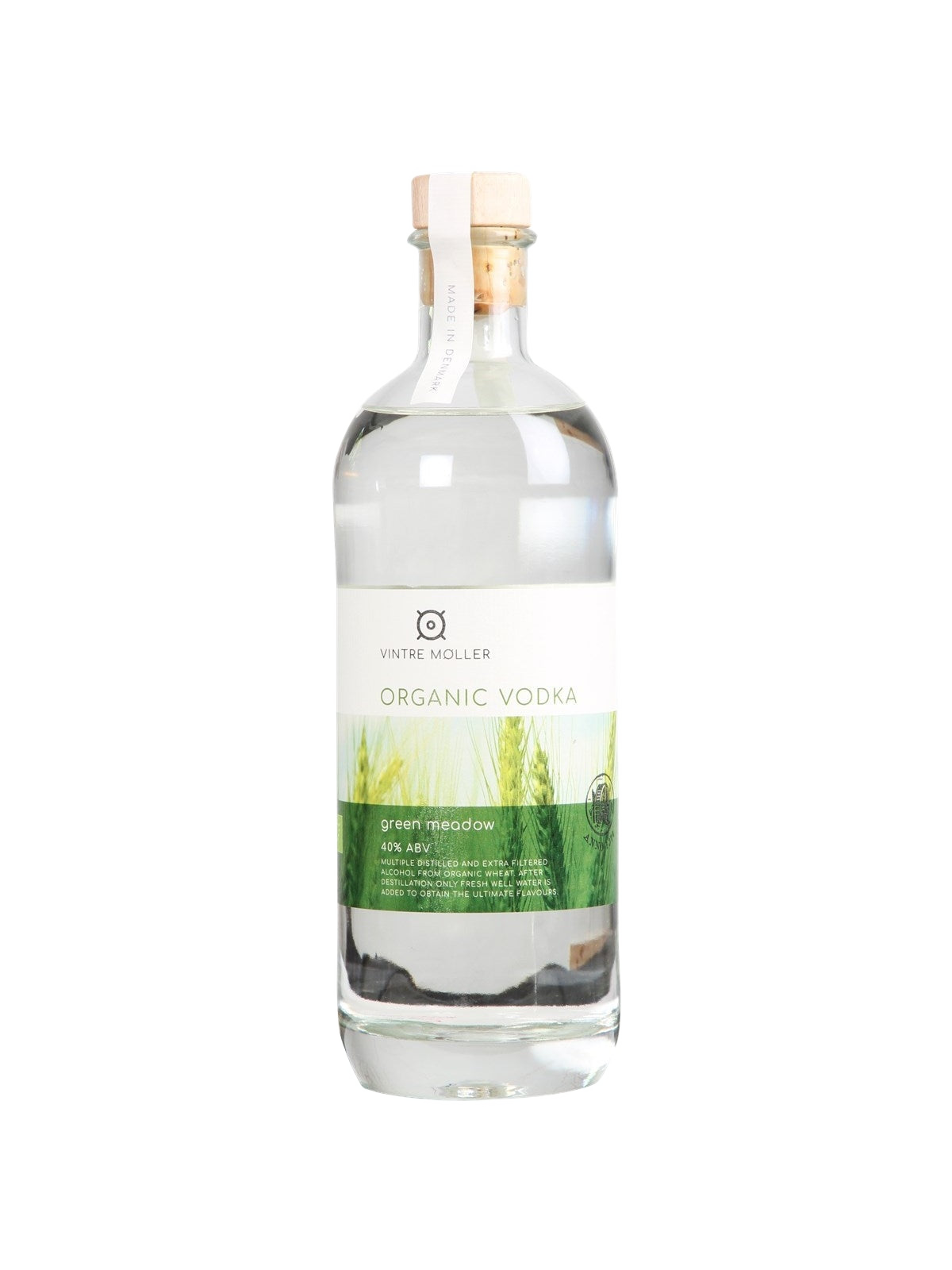 Vintre Møller Green Meadow Organic Vodka - bottle