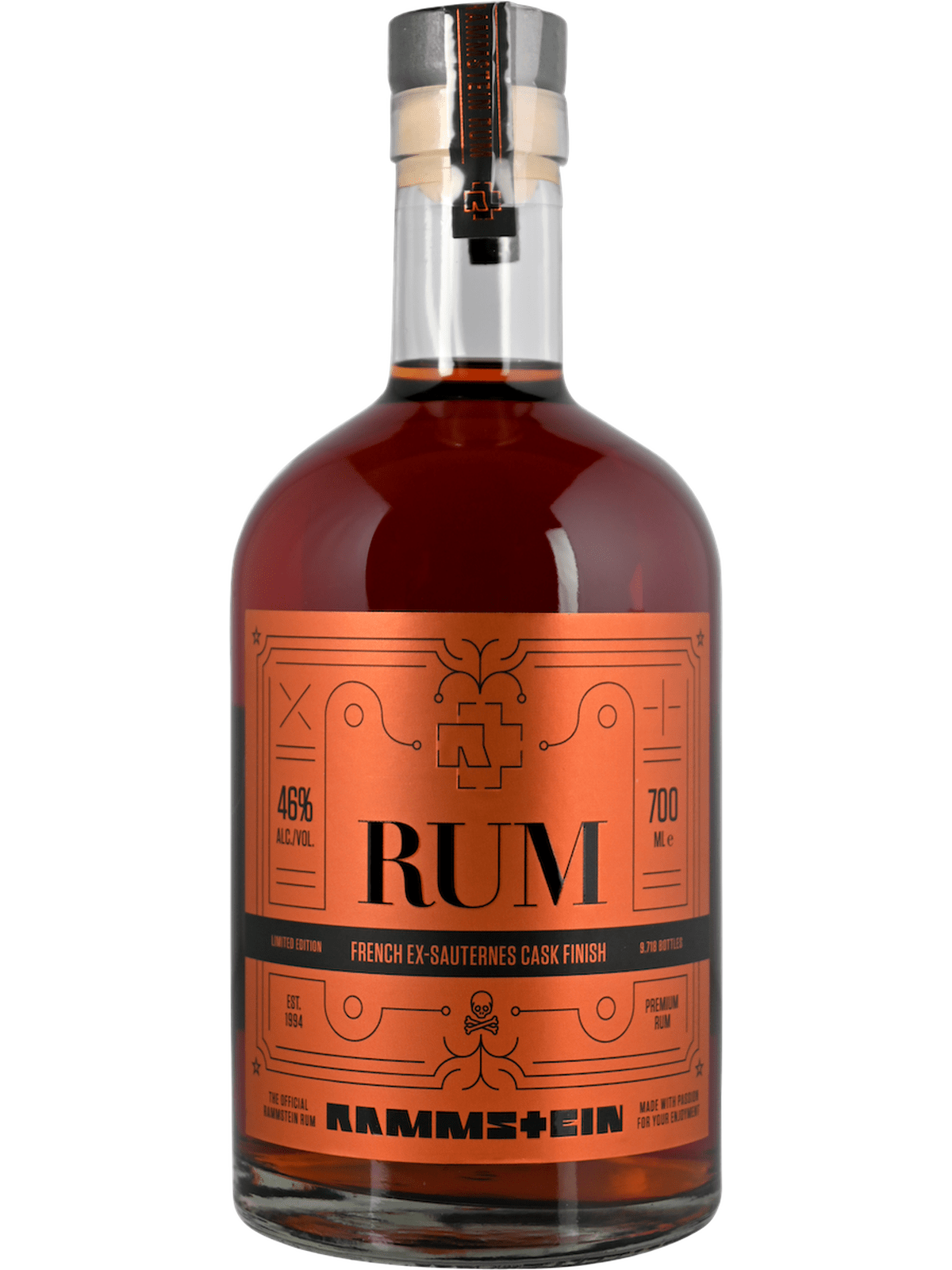 Rammstein Rum Sauternes Cask Finish - flaske