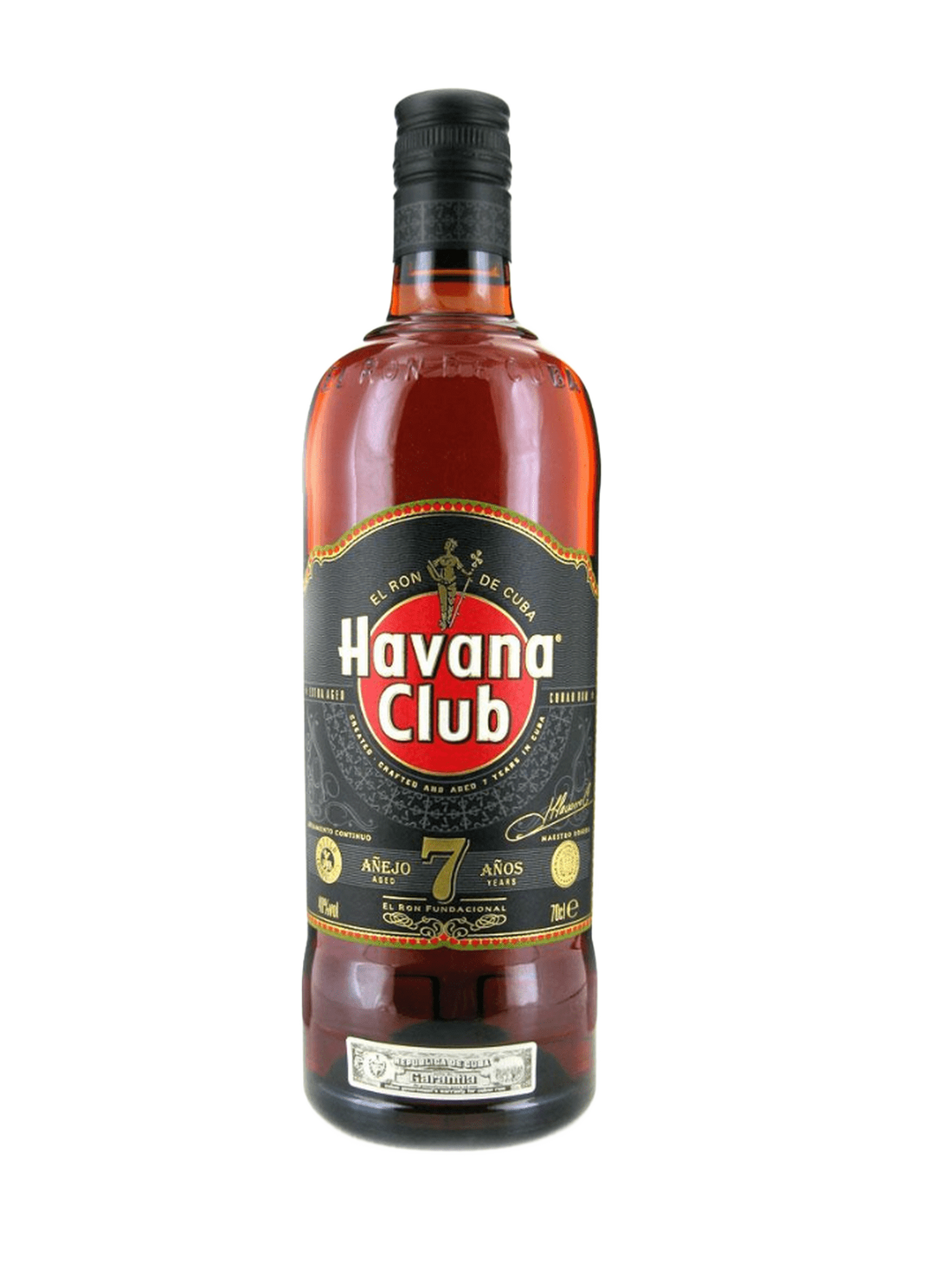 Havana Club 7 års Rom - flaske