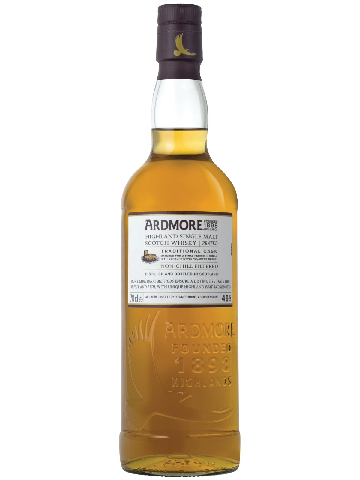 Ardmore Traditional Cask Single Malt Whisky - bottle
