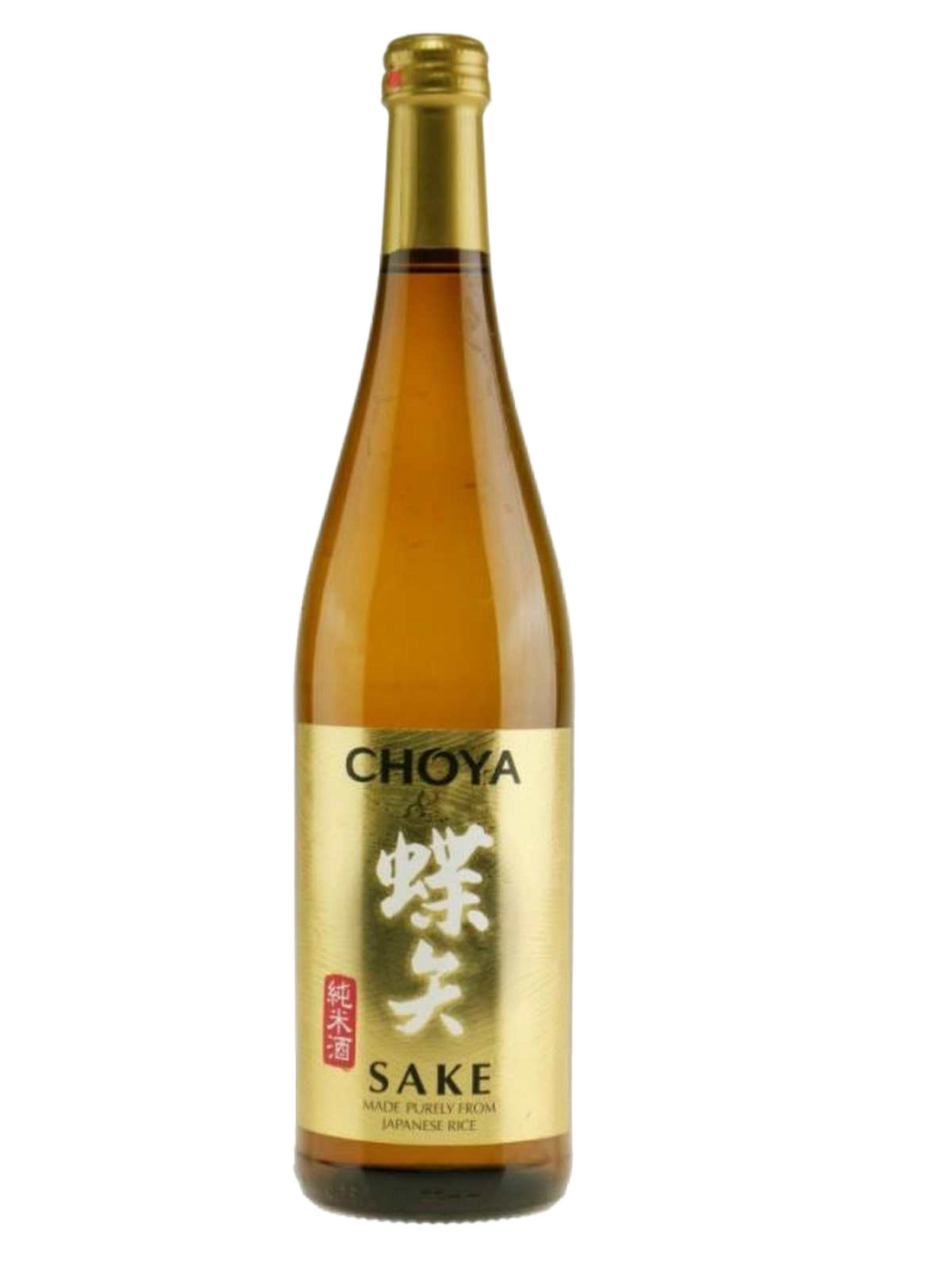 Choya Gold Label Sake - flaska