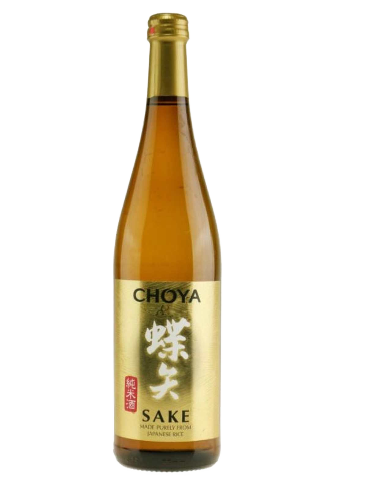 Choya Gold Label Sake - flaske
