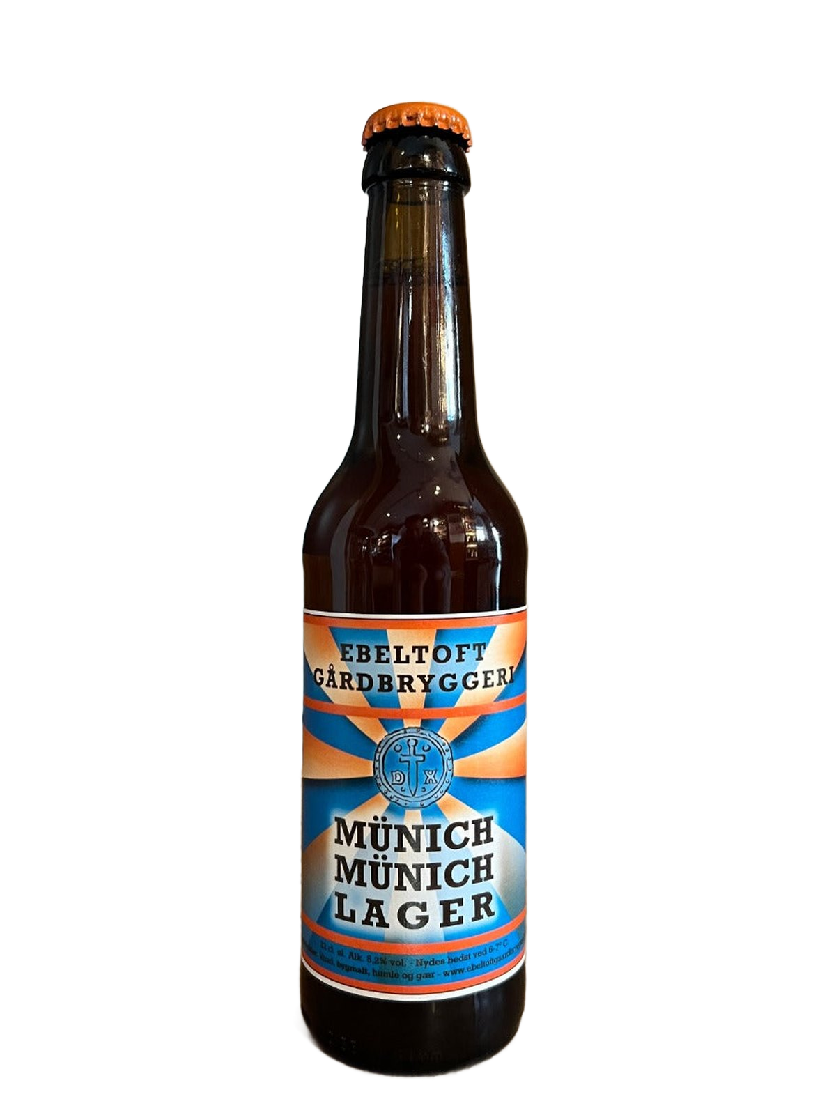 Ebeltoft Gårdbryggeri München München Lager Öl - flaska