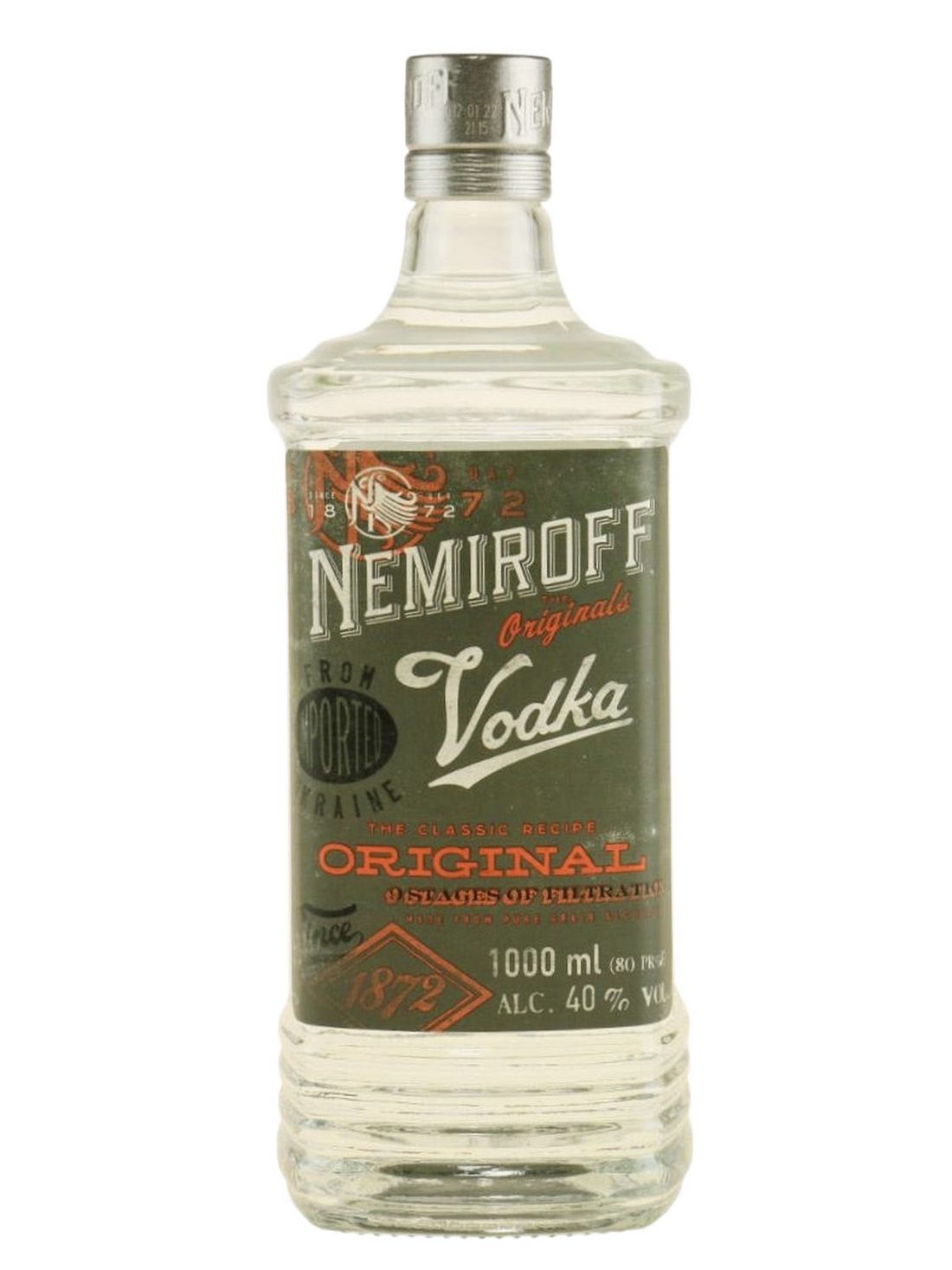 Nemiroff Original Vodka - flaske