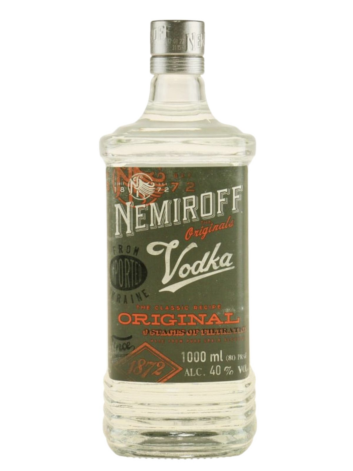 Nemiroff Original Vodka - bottle