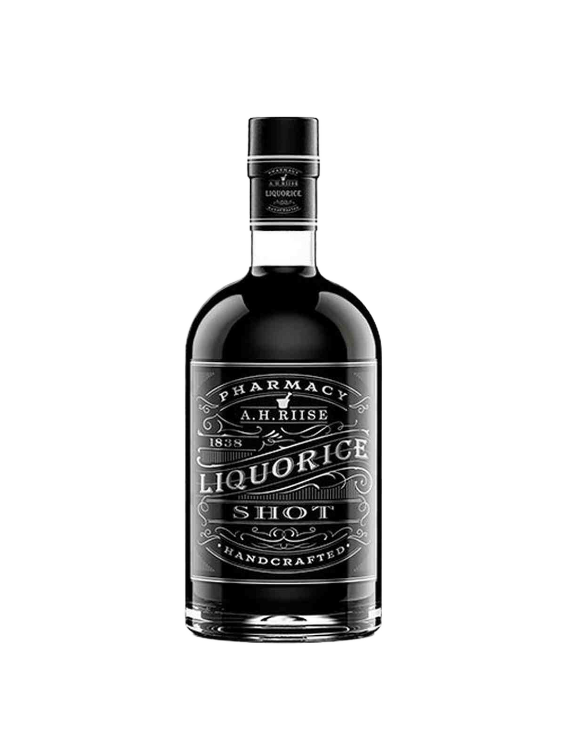 Apoteker Riise Lakrids Shot - flaske