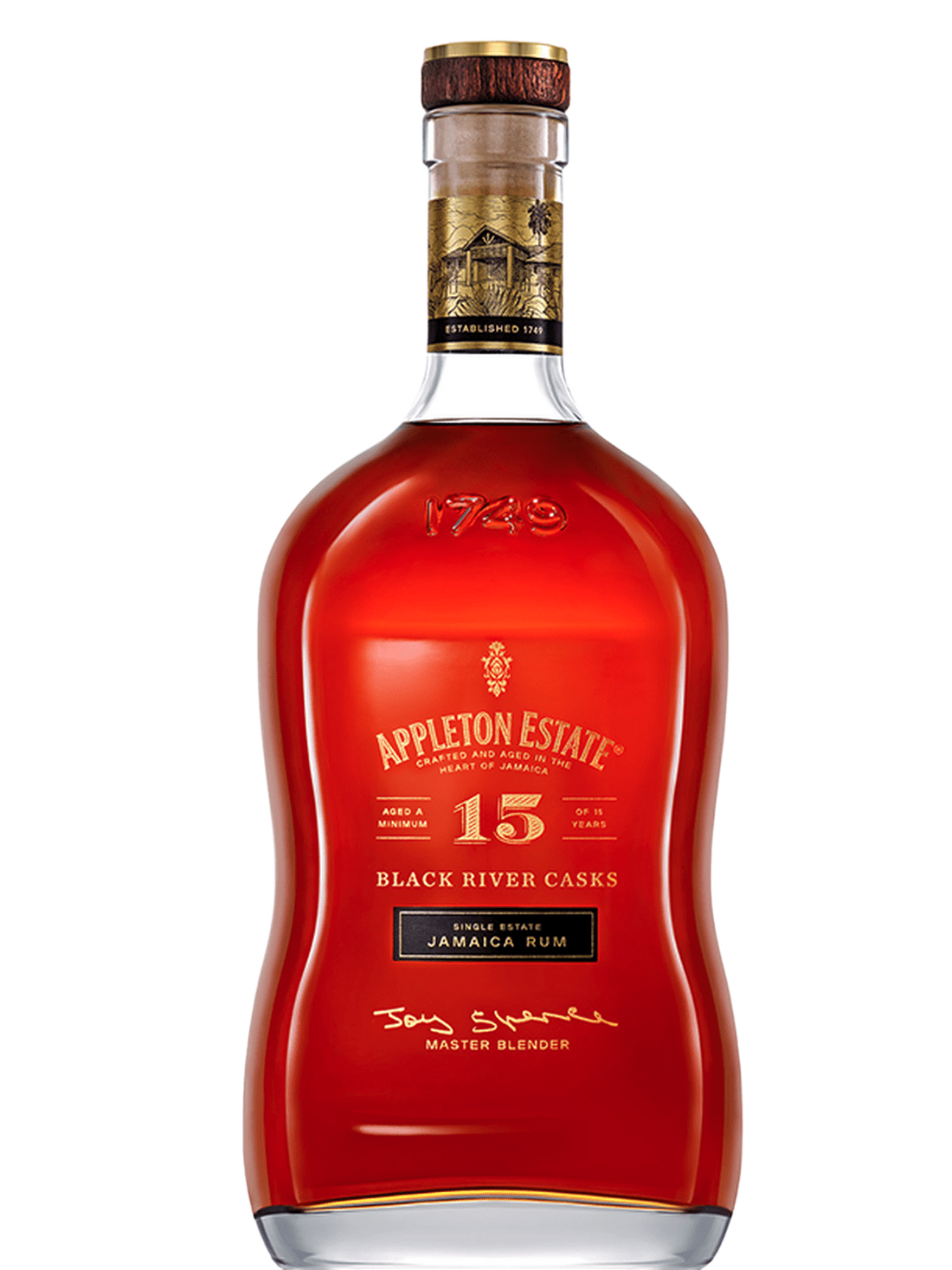 Appleton Estate Black River Casks 15 års Rom - flaske