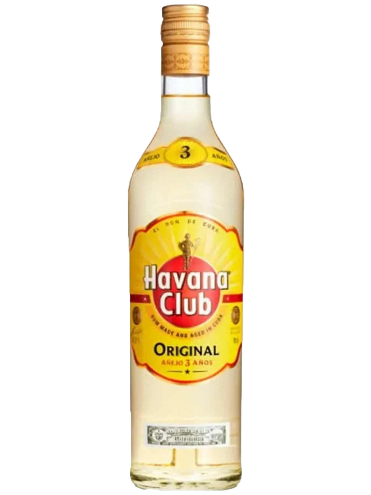 Havana Club 3-year-old Rum - bottle