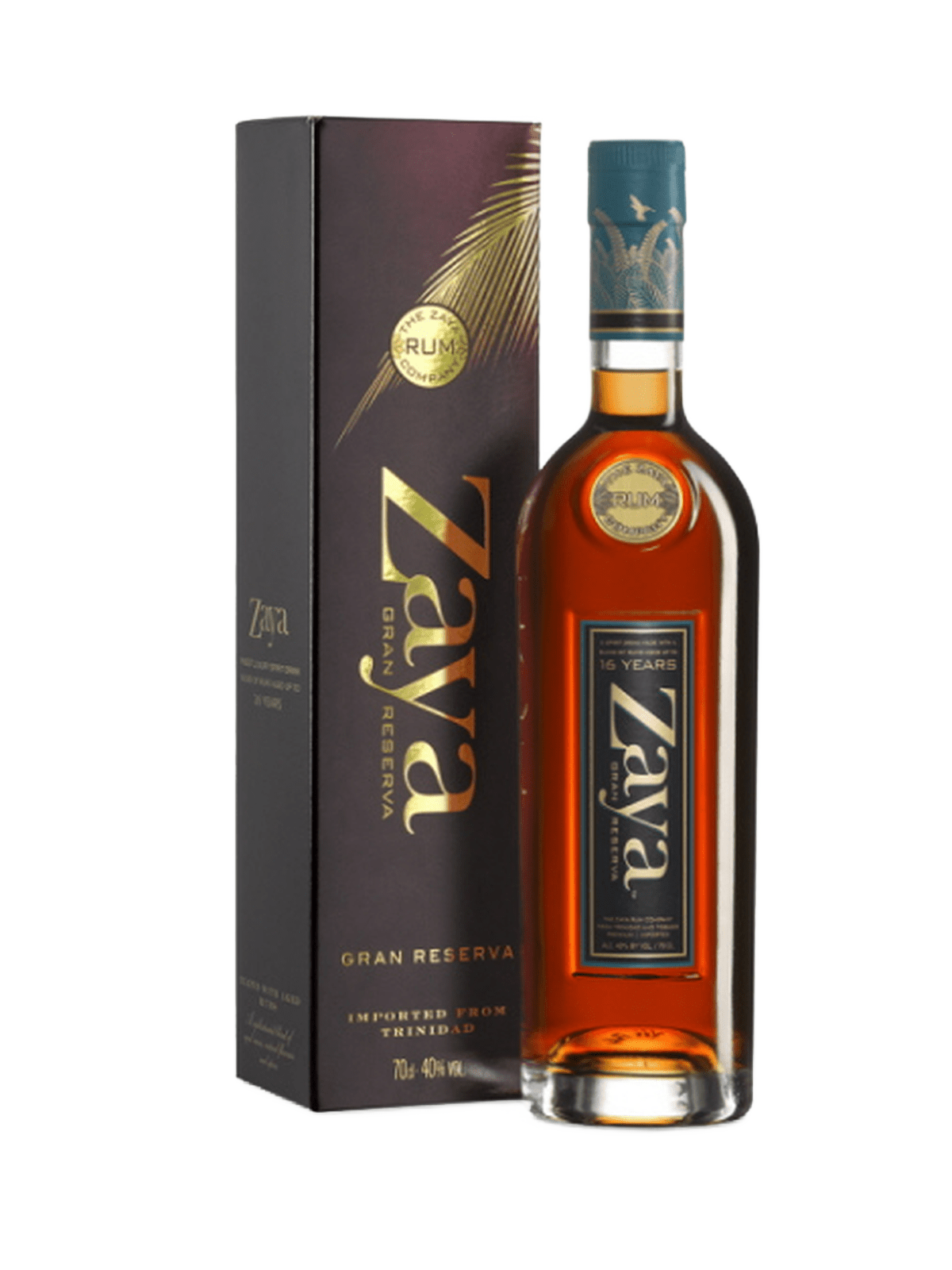 Zaya Gran Reserva Rum - bottle with gift box