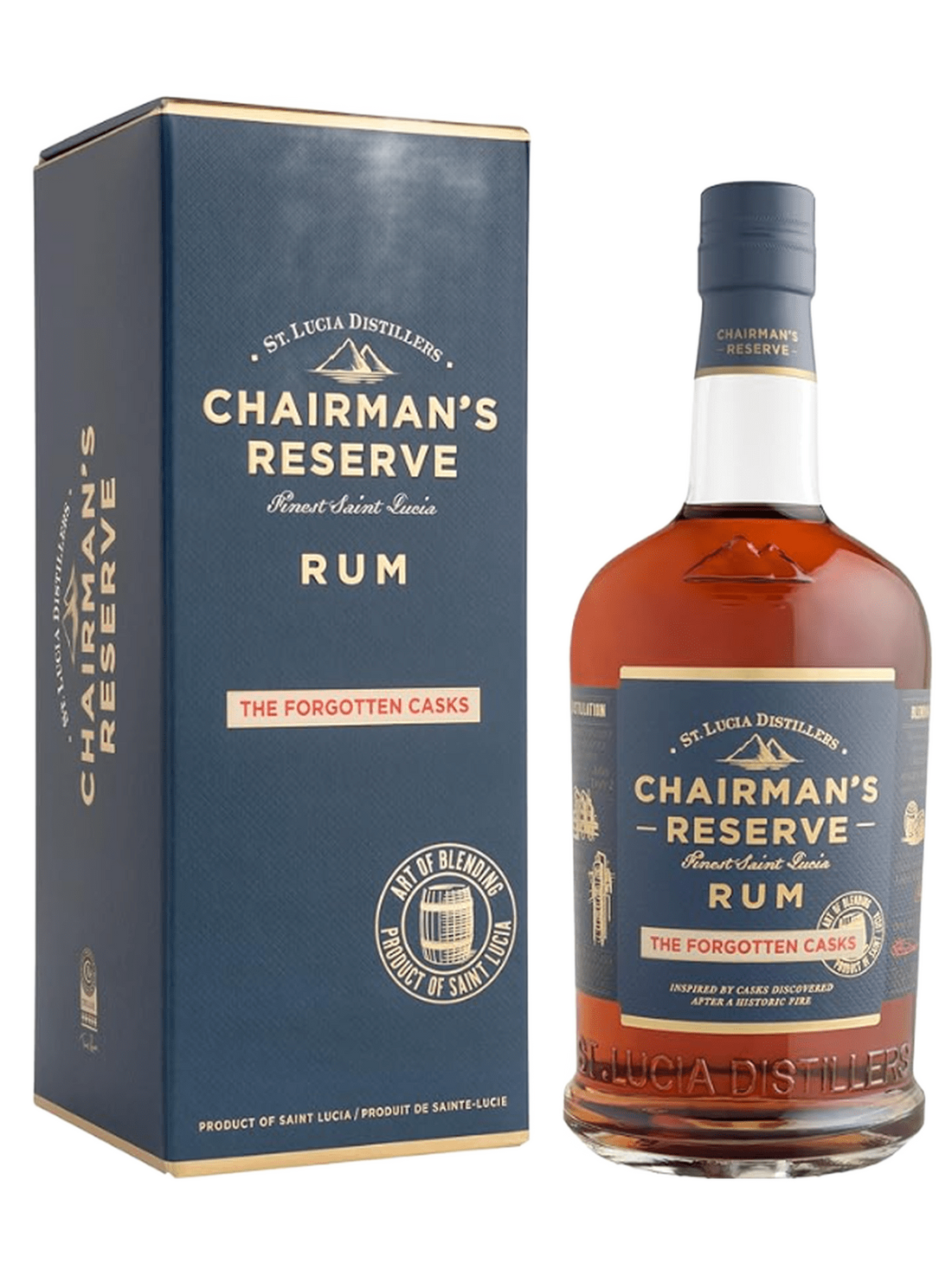 Chairman's Reserve The Forgotten Casks Rom - flaske med gaveæske