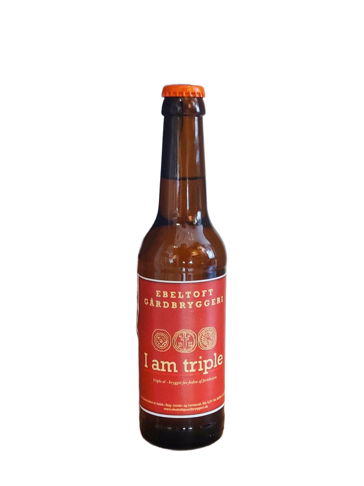 Ebeltoft Gårdbryggeri I Am Triple Øl - flaske