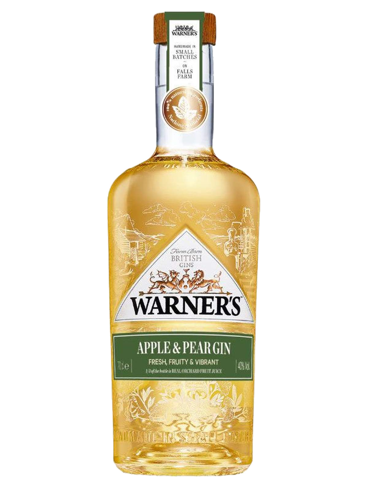 Warner's Apple & Pear Gin - flaske