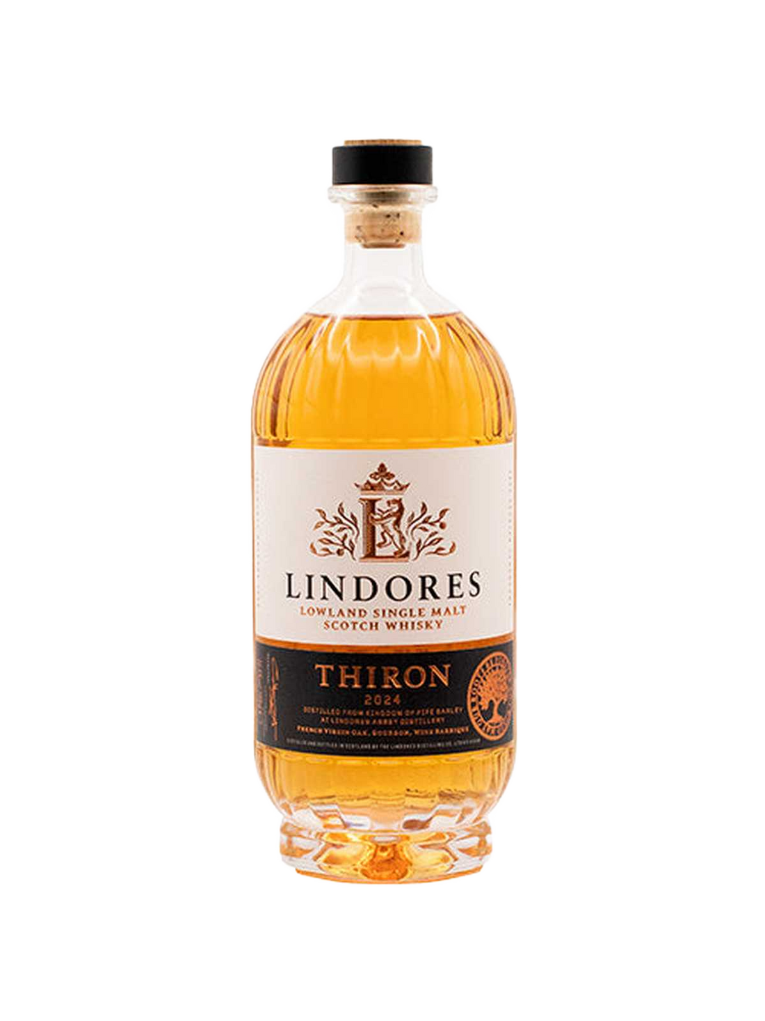 Lindores Thiron 2024 Lowland Single Malt Scotch Whisky - flaske