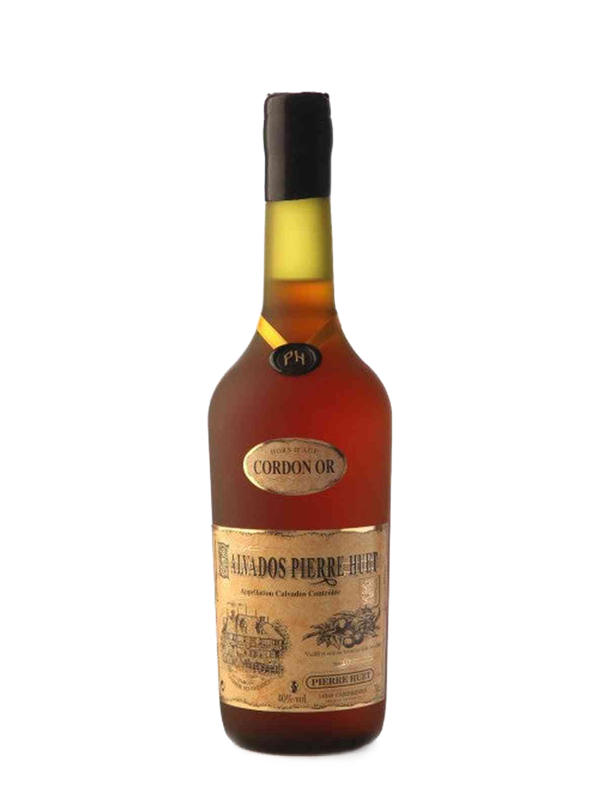 Calvados Pierre Huet Cordon Or 30 år - flaske