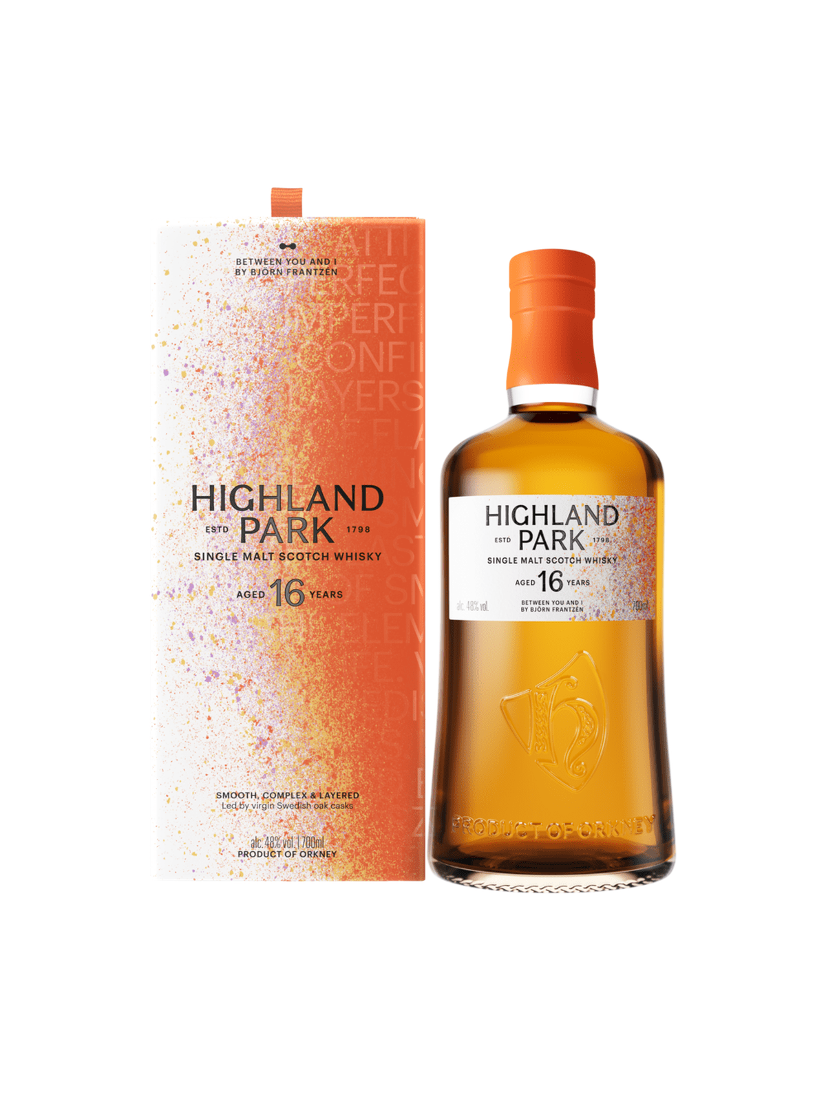 Highland Park 16 Year Old Between You and I Single Malt Scotch Whisky - bottle with gift box