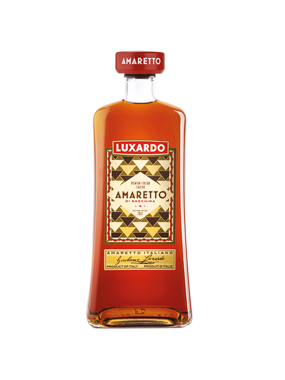 Amaretto di Saschira Luxardo Mandellikør - flaske