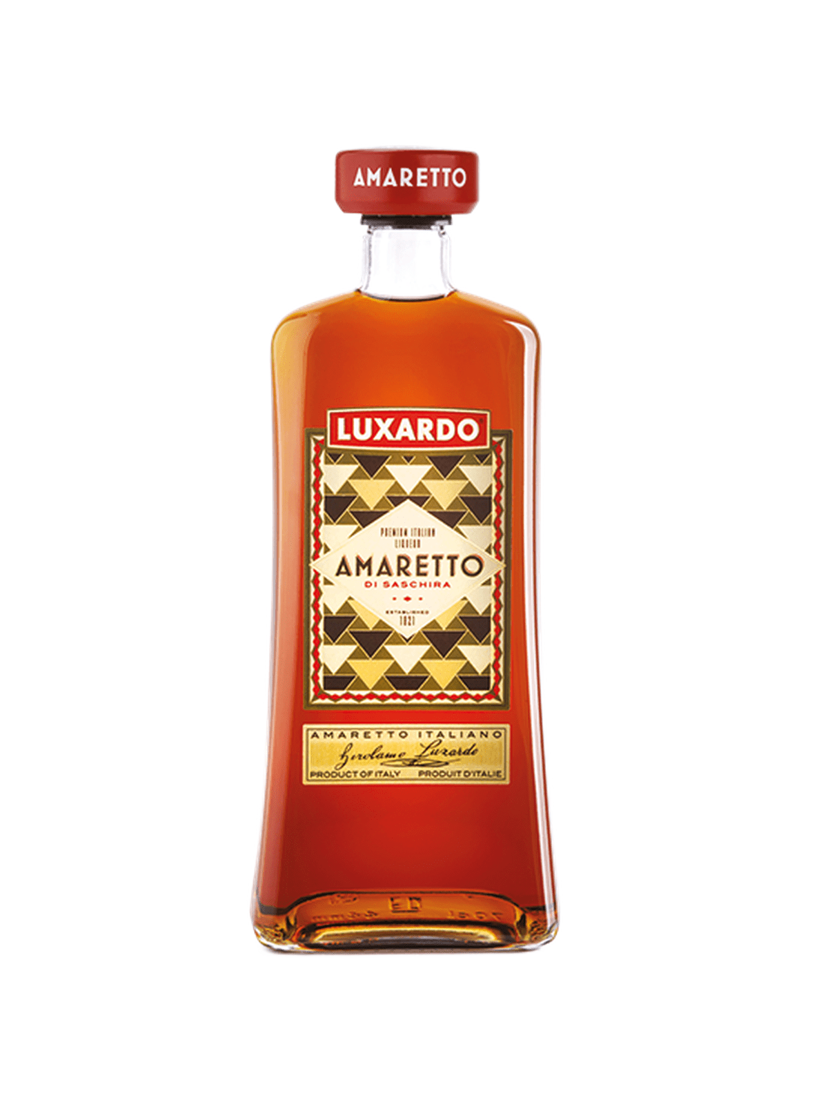 Amaretto di Saschira Luxardo Mandellikør - flaske