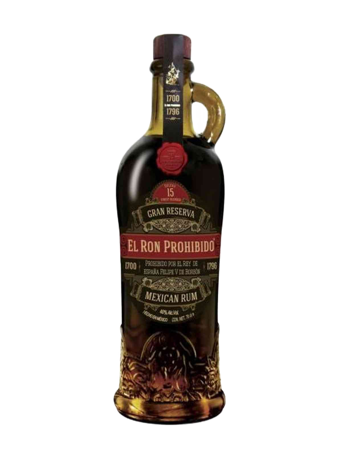 El Ron Prohibido 15 år Solera - flaska