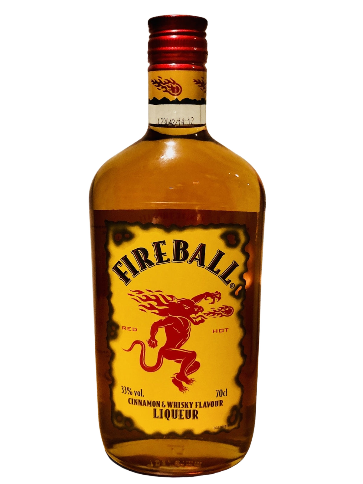 Fireball Cinnamon & Whisky Liqueur - flaske