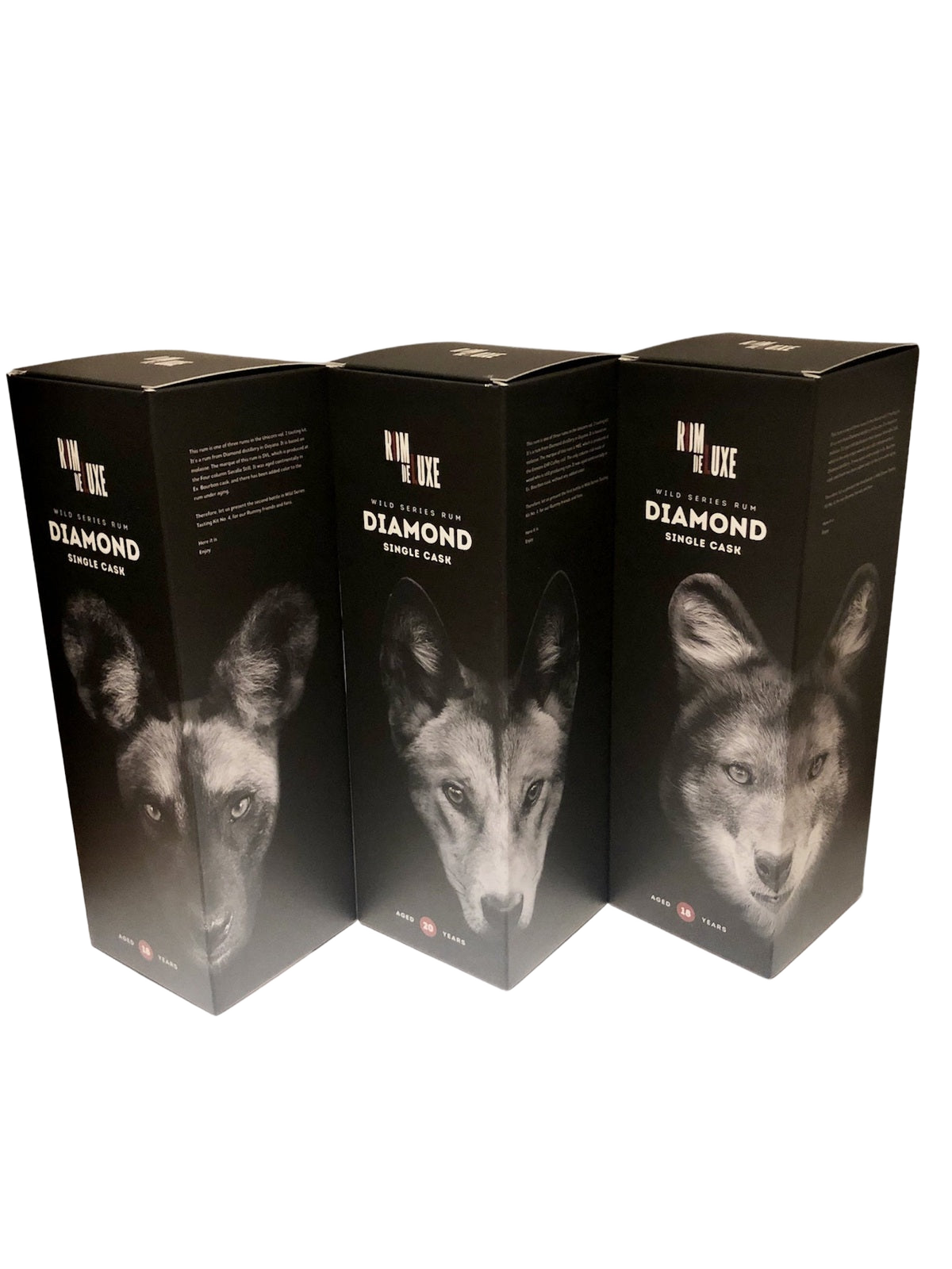 Romdeluxe Wild Series Unicorn Coffret Set vol. 2 - tre gaveæsker