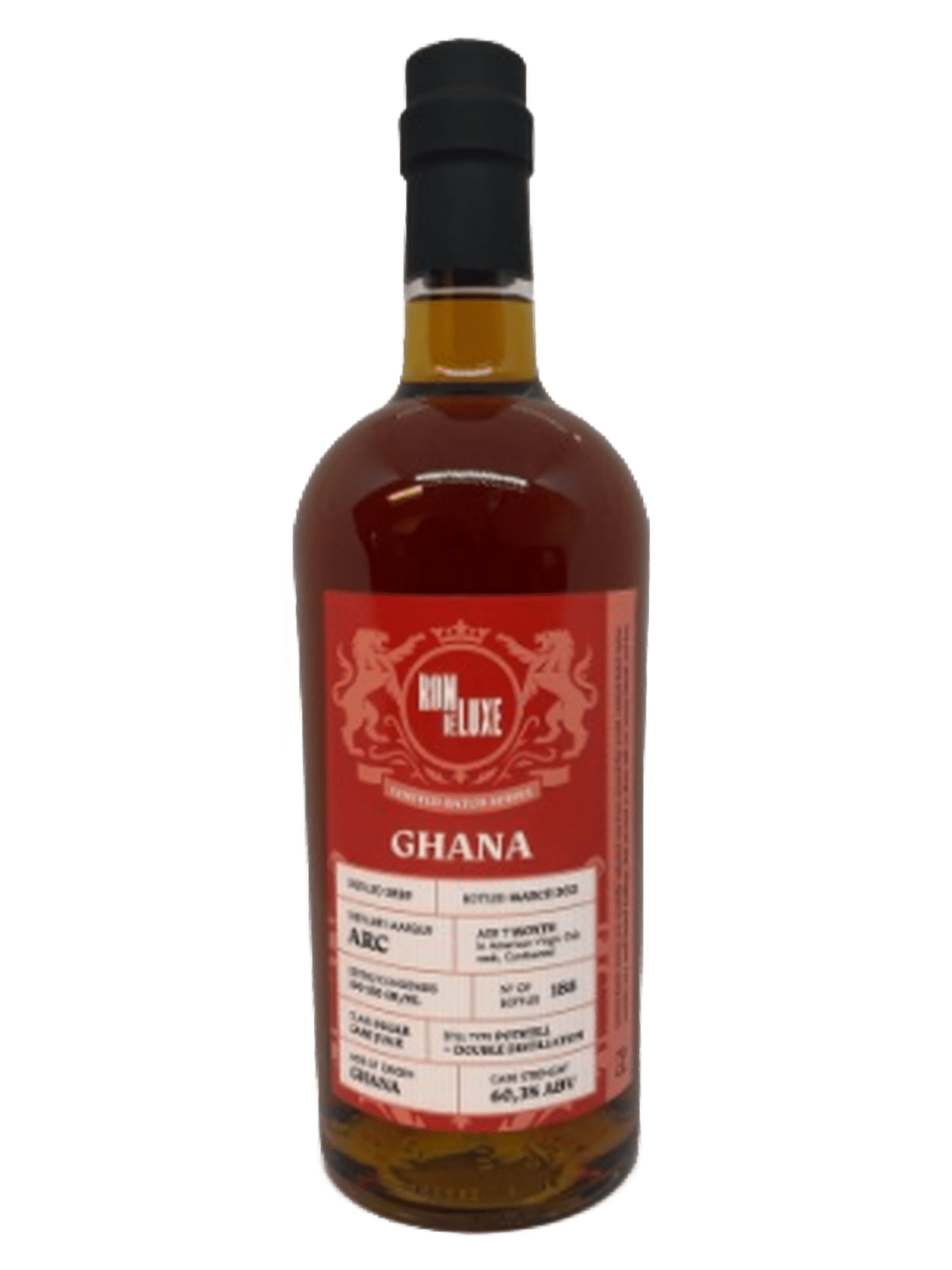 Romdeluxe Limited Batch Series Ghana Rom - flaske