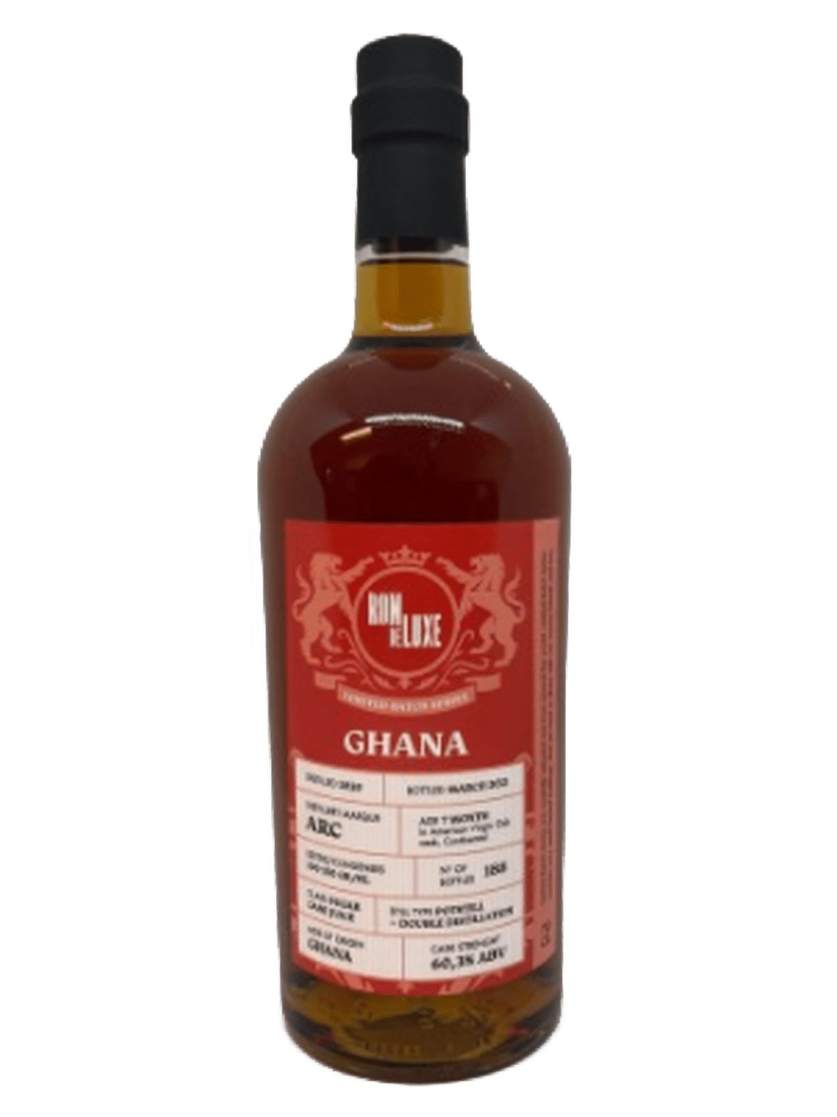 Romdeluxe Limited Batch Series Ghana Rom - flaske