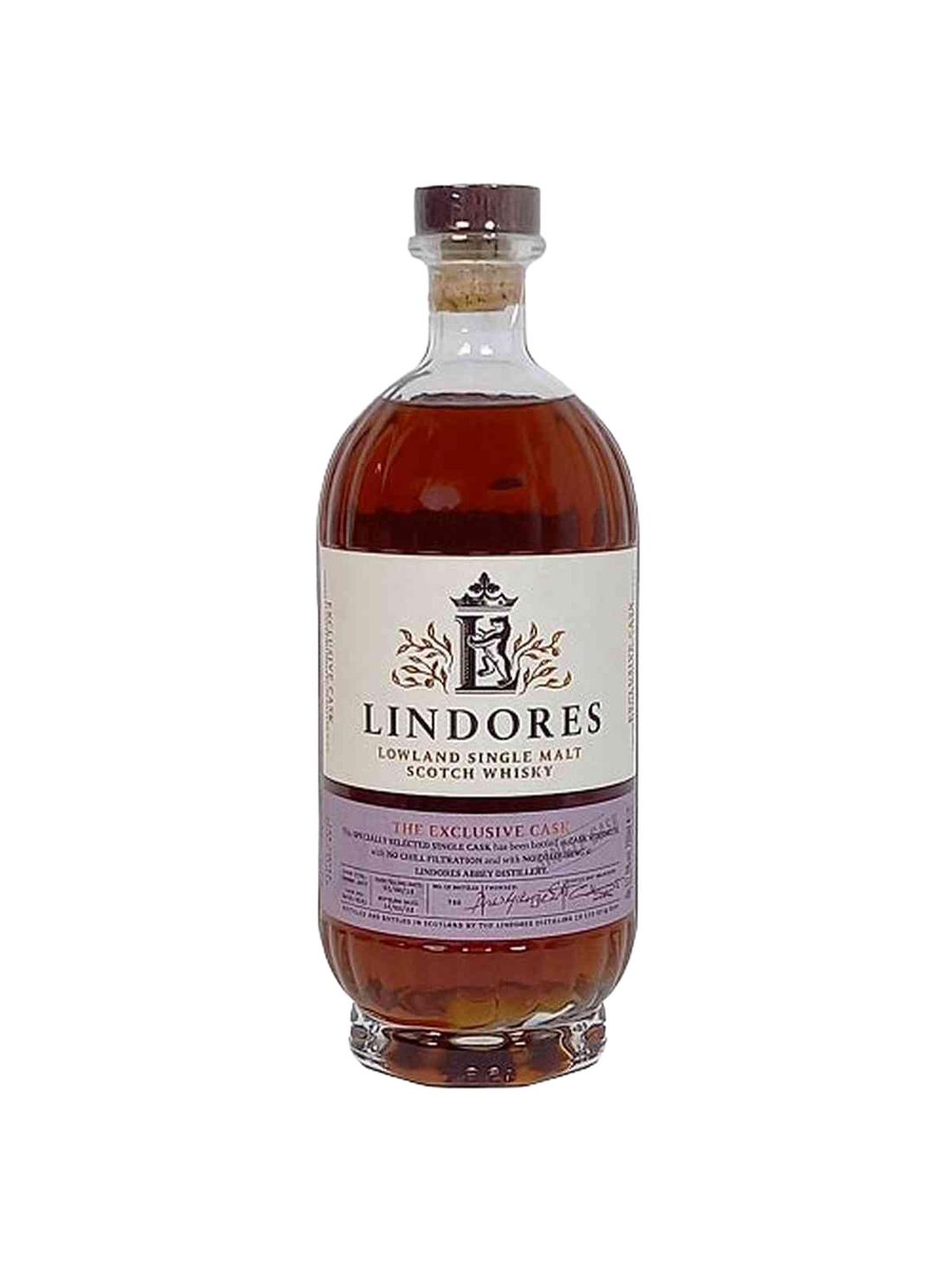 Lindores Exclusive Sherry Cask Single Malt Whisky - flaske