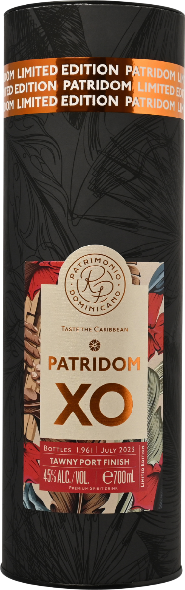 Emballage til Patridom XO Limited Edition Tawny Port Finish