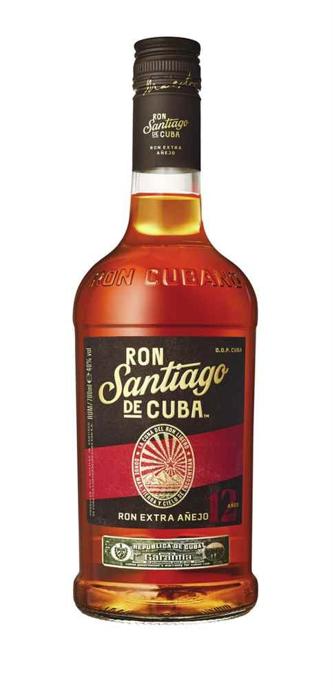 Santiago de Cuba Ron Extra Añejo 12 års Rom - flaske