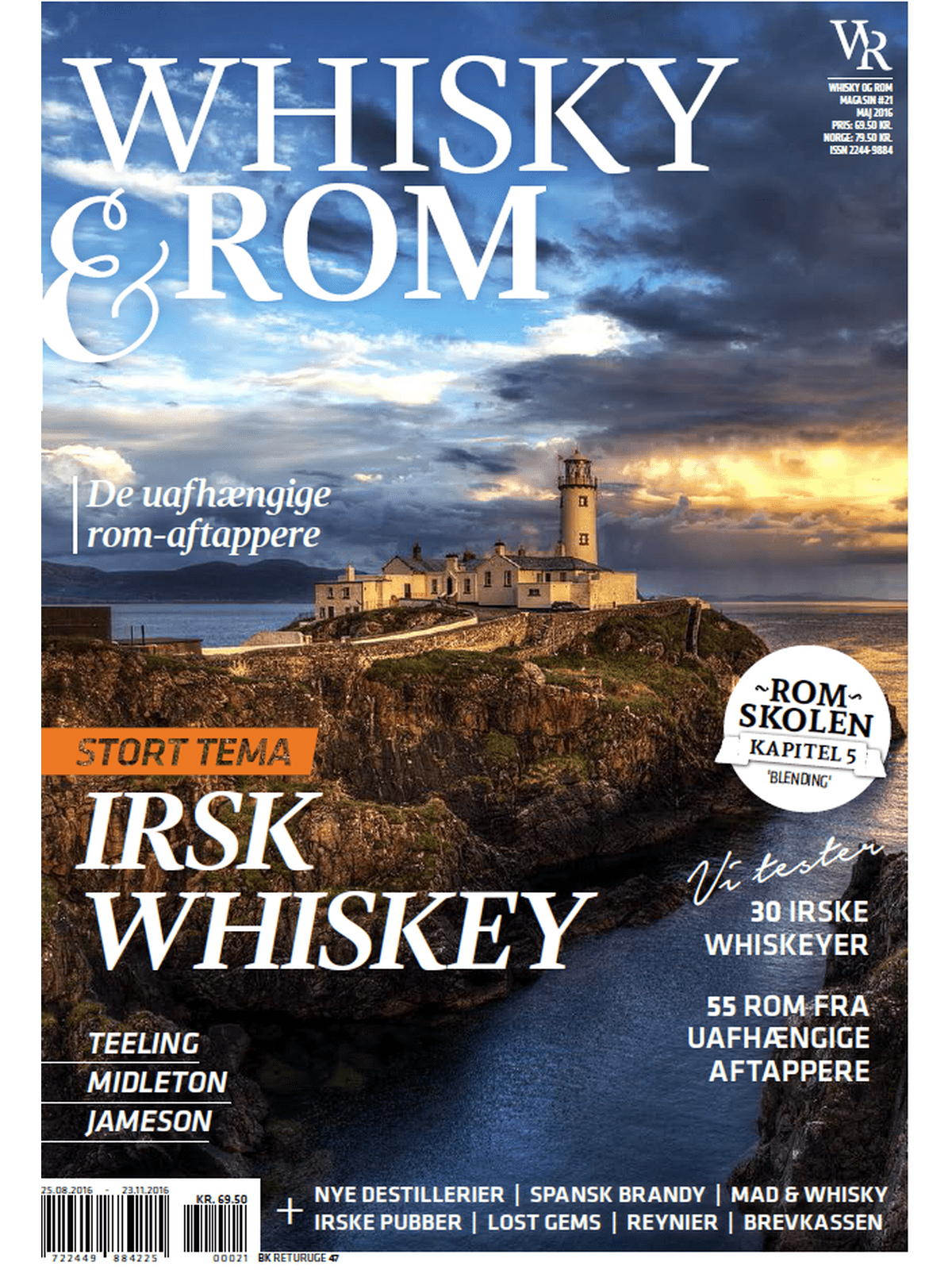 Forside af Whisky & rom Magasinet Nr. 21
