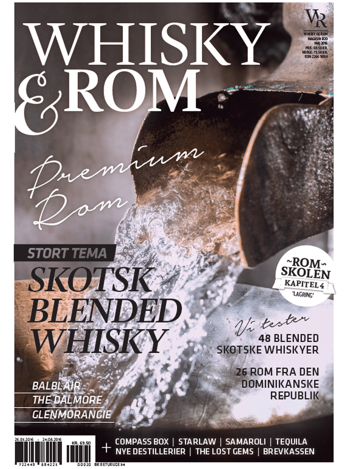 Forside af Whisky & rom Magasinet Nr. 20