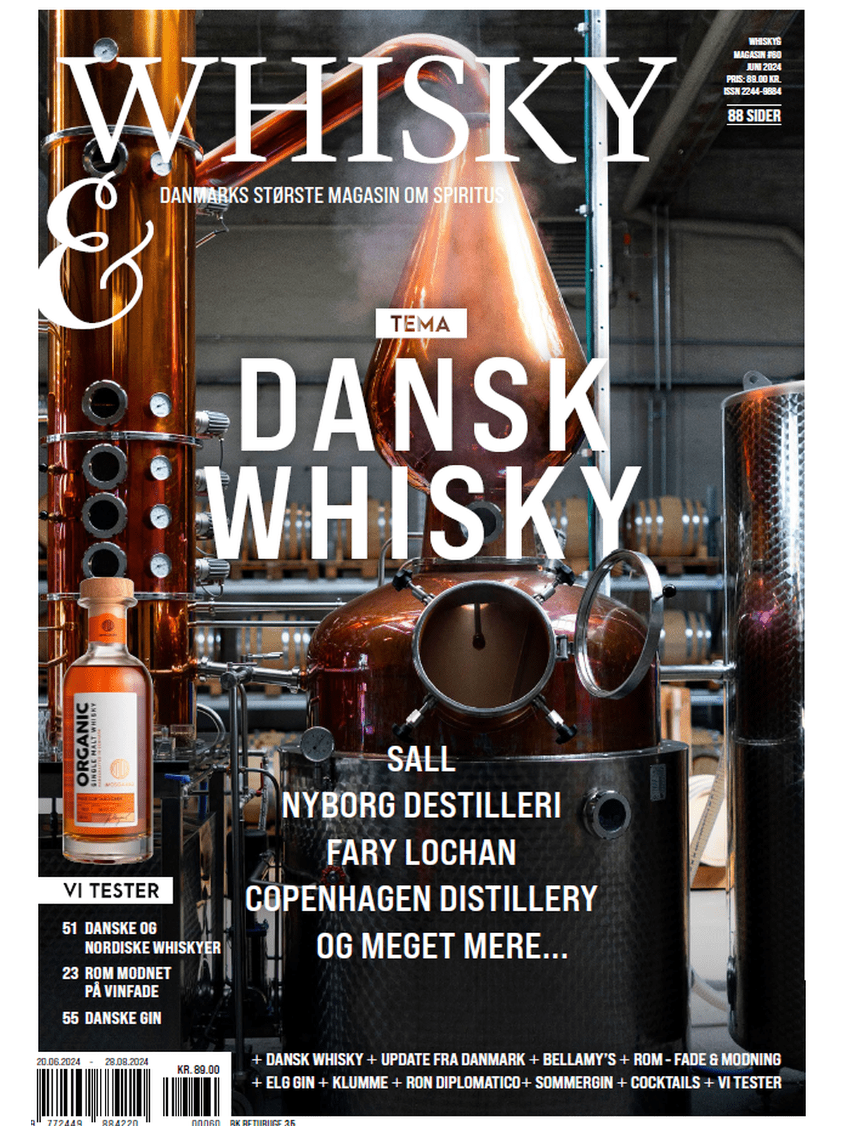 Forside af Whisky & rom magasinet Nr. 60