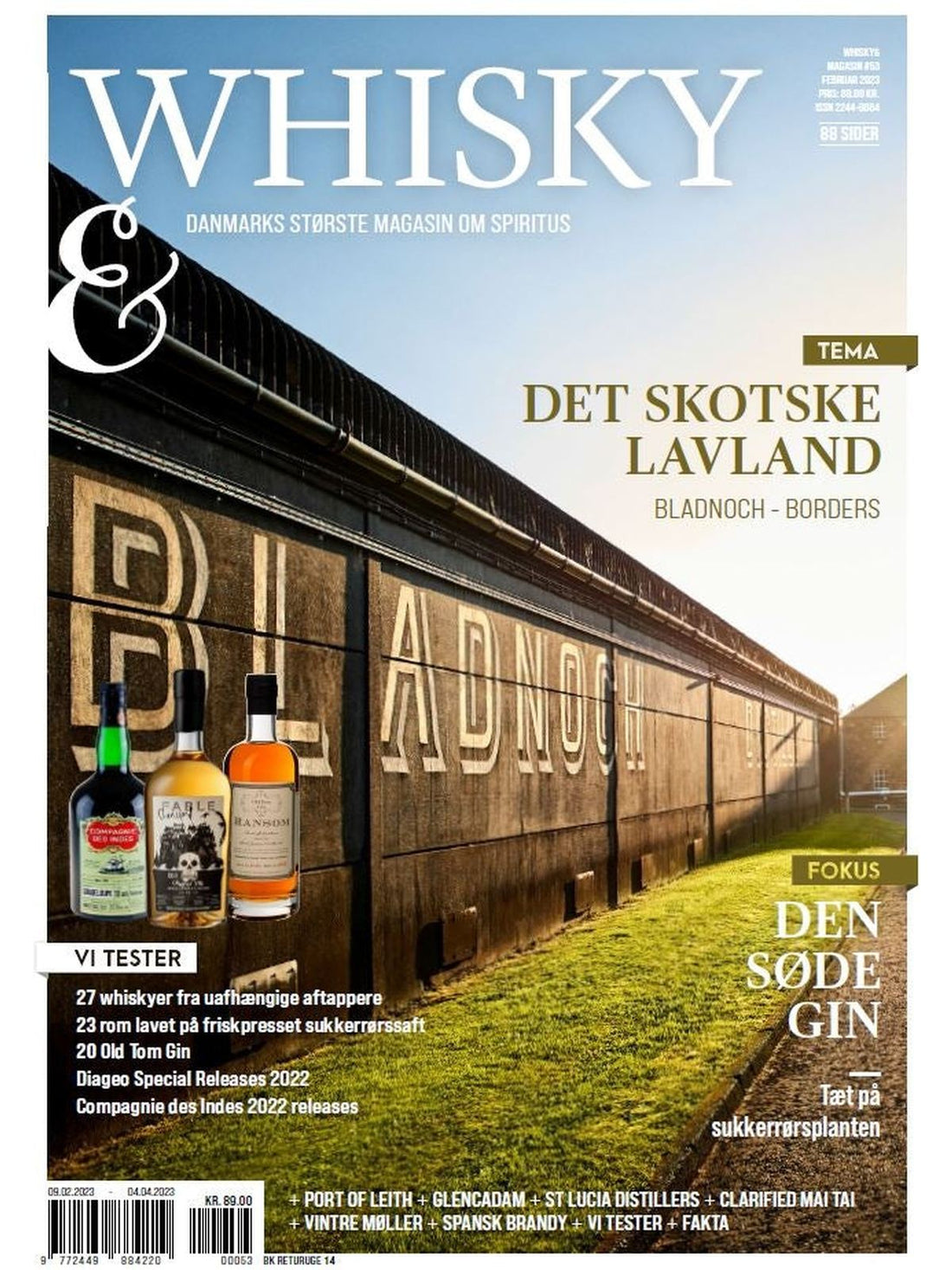 Forside af Whisky & rom magasinet Nr. 53