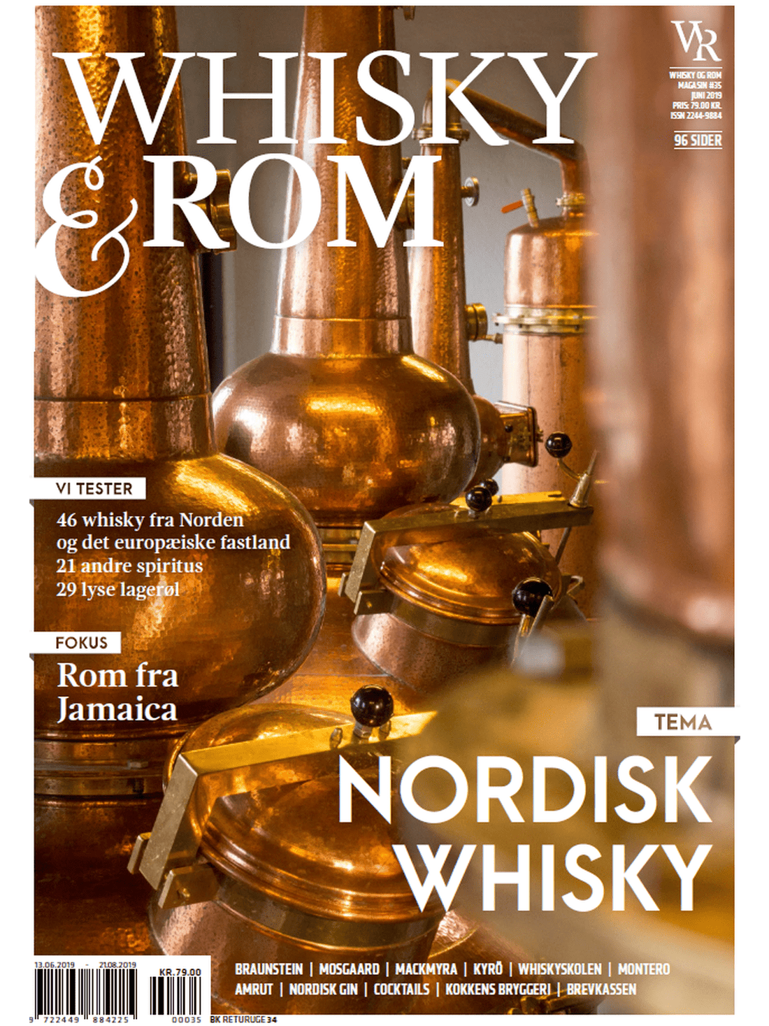 Forside af Whisky & rom Magasinet Nr. 35